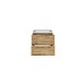 Waschtisch-Set >Livorno< in Wotan-Eiche - 60x54x48cm (BxHxT)