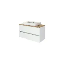 Waschtisch-Set >Pienza< in weiß - 100x54x48cm...
