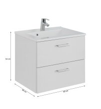 Waschtisch-Set >Riga< in matt grün - 60x54x48cm (BxHxT)
