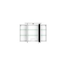Badezimmer-Set >Garda< in weiß-matt Weiß - 100x180x47cm (BxHxT)
