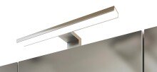 Badezimmer-Set >Garda< in weiß-matt Weiß - 100x180x47cm (BxHxT)
