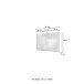 Badezimmer-Set >Garda< in weiß-matt Weiß - 100x180x47cm (BxHxT)