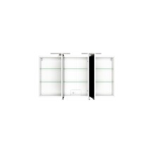 Badezimmer-Set >Garda< in weiß-matt Weiß - 120x180x47cm (BxHxT)