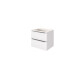 Badezimmer-Set >Garda< in weiß-matt Weiß - 60x180x47cm (BxHxT)