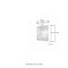 Badezimmer-Set >Garda< in weiß-matt Weiß - 60x180x47cm (BxHxT)