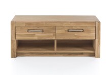 Sitzbank >Leduc< aus Massivholz - 100x43x40cm (BxHxT)