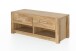 Sitzbank >Leduc< aus Massivholz - 100x43x40cm (BxHxT)