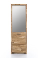 Garderobenschrank >Leduc< aus Massivholz - 66x203x40cm (BxHxT)
