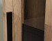 Wohnwand >Crosby< in Stabeiche - 213x184x41,3cm (BxHxT)