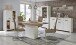 Highboard >Chelles< in Weiß matt - 86,7x143,7x42,2cm (BxHxT)