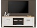 TV-Board >Chelles< in Weiß matt - 161,4x54,1x42,2cm (BxHxT)