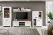 TV-Board >Chelles< in Weiß matt - 161,4x54,1x42,2cm (BxHxT)
