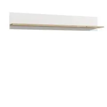 Wandboard >Chelles< in Weiß matt -...