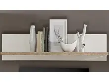 Wandboard >Chelles< in Weiß matt -...