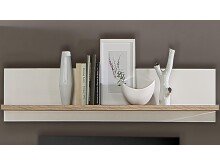 Wandboard >Chelles< in Weiß matt - 160x25,6x21,9cm (BxHxT)