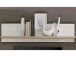 Wandboard >Chelles< in Weiß matt - 160x25,6x21,9cm (BxHxT)