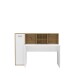 Schreibtisch >Eilat< in Artisan Eiche - 158x116x60cm (BxHxT)