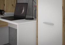 Schreibtisch >Eilat< in Artisan Eiche - 173x152x116cm (BxHxT)