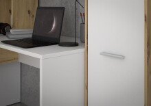 Schreibtisch >Eilat< in Artisan Eiche - 173x152x116cm (BxHxT)