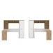 Schreibtisch >Eilat< in Artisan Eiche - 173x152x116cm (BxHxT)