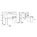 Schreibtisch >Eilat< in Artisan Eiche - 173x152x116cm (BxHxT)