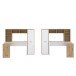 Schreibtisch >Eilat< in Artisan Eiche - 173x152x116cm (BxHxT)
