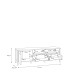 TV-Board >Hialeah< in Riviera Eiche - 151,3x49,9x40,2cm (BxHxT)
