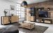 TV-Board >Hialeah< in Riviera Eiche - 181,3x49,9x40,2cm (BxHxT)