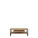 Couchtisch >Hialeah< in Riviera Eiche - 110x40x60cm (BxHxT)