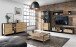 Couchtisch >Hialeah< in Riviera Eiche - 110x40x60cm (BxHxT)