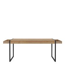 Esstisch >Hialeah< in Riviera Eiche - 166x76,9x90,2cm (BxHxT)