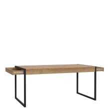 Esstisch >Hialeah< in Riviera Eiche - 166x76,9x90,2cm (BxHxT)