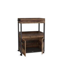 Barschrank >Hydra< in Old Wood Vintage - 60x88,5x40cm (BxHxT)