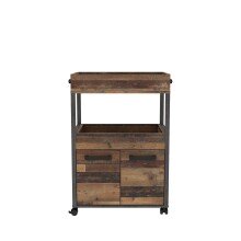 Barschrank >Hydra< in Old Wood Vintage - 60x88,5x40cm (BxHxT)