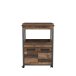 Barschrank >Hydra< in Old Wood Vintage - 60x88,5x40cm (BxHxT)