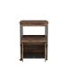 Barschrank >Hydra< in Old Wood Vintage - 60x88,5x40cm (BxHxT)