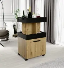Barschrank >Hydra< in Artisan Eiche -...