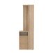 Kompaktgarderobe >Lokri< in Sonoma-Eiche - 64,2x196x34,1cm (BxHxT)