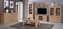 Sideboard >Kalamaria< in Waterford Eiche - 174,3x90,8x47cm (BxHxT)