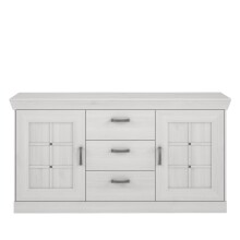 Sideboard >Kalamaria< in Schneeeiche - 174,3x90,8x47cm (BxHxT)