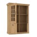 Vitrine >Kalamaria< in Waterford Eiche - 119,6x158,1x47cm (BxHxT)