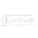 Wandboard >Kalamaria< in Waterford Eiche - 143x33,8x23,6cm (BxHxT)