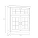 Barschrank >Kalamaria< in Waterford Eiche - 119,6x141,1x47cm (BxHxT)