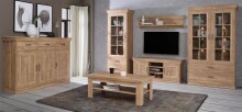 Couchtisch >Kalamaria< in Waterford Eiche - 120,2x45x60cm (BxHxT)