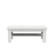 Couchtisch >Kalamaria< in Schneeeiche - 120,2x45x60cm (BxHxT)