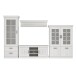 Wohnwand >Kalamaria< in  - 357,5x205,1x47cm (BxHxT)