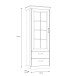 Wohnwand >Kalamaria< in Waterford Eiche - 357,5x205,1x47cm (BxHxT)