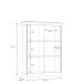 Wohnwand >Kalamaria< in Waterford Eiche - 357,5x205,1x47cm (BxHxT)