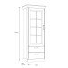 Wohnwand >Kalamaria< in Waterford Eiche - 357,5x205,1x47cm (BxHxT)