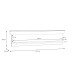 Wohnwand >Kalamaria< in Waterford Eiche - 357,5x205,1x47cm (BxHxT)
